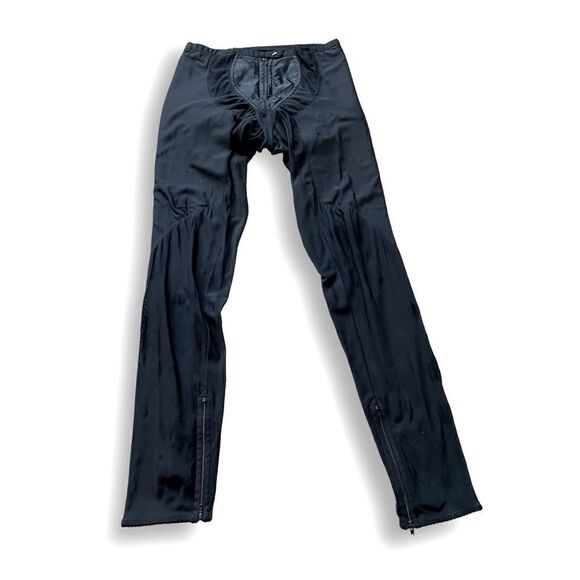 DOLCE & GABBANA Black Mesh Dancer Leggings |42| - Picture 6 of 11